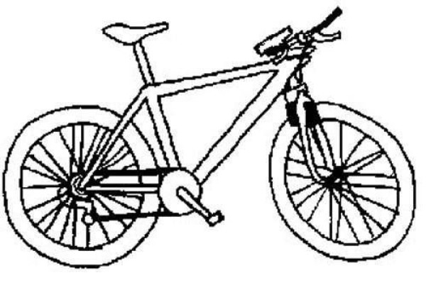 How to draw a bicycle