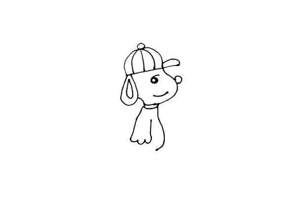 How to draw Snoopy