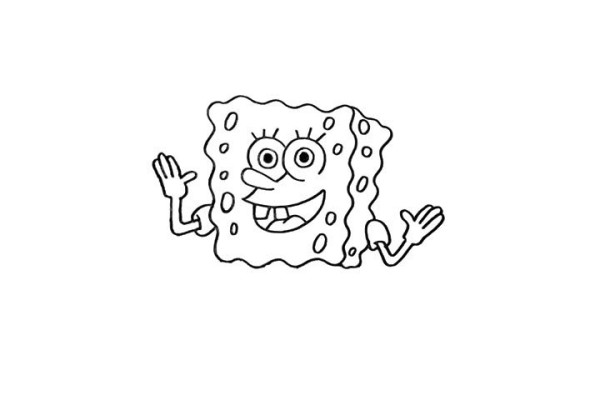 Learn to draw SpongeBob SquarePants