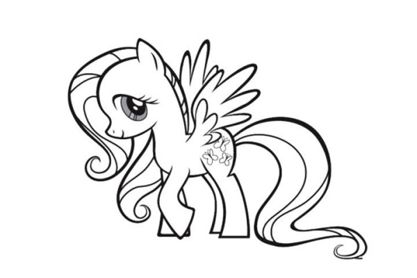 The Pegasus from My Little Pony - Fluttershy