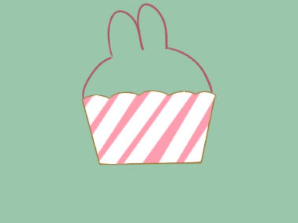 Cartoon Cute Rabbit Simple Drawing