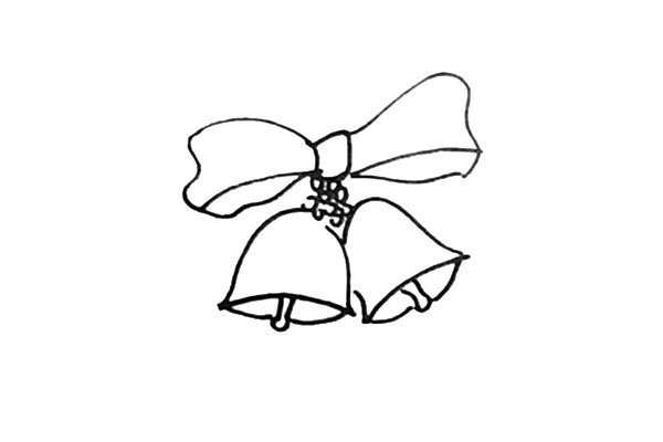 Learn to draw Christmas bells