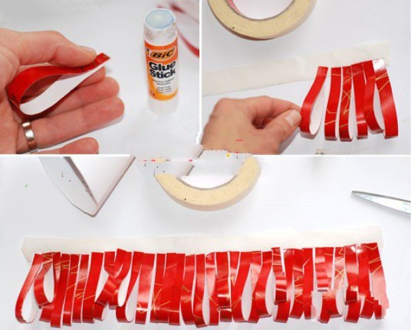 How to make a paper Christmas tree