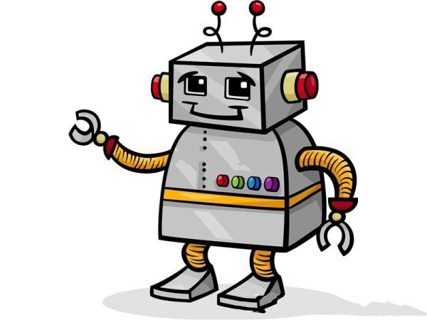 9 Beautiful Robot Simple Drawing Pictures