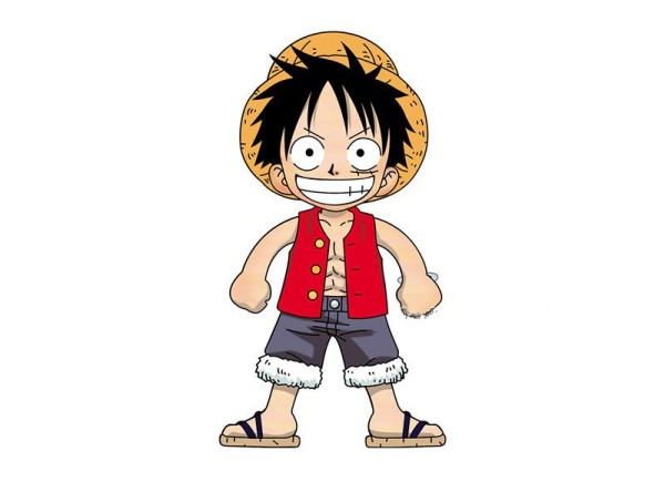 Luffy standing