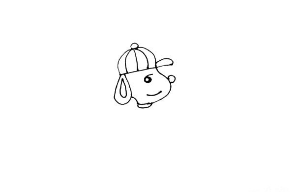 How to draw Snoopy