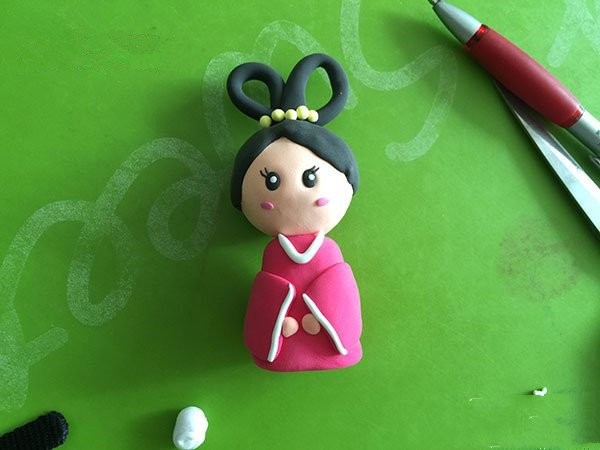 Mid-Autumn Festival plasticine handmade