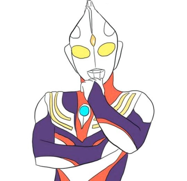 Ultraman Tiga in Thoughts