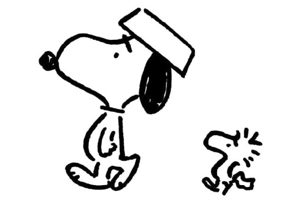 A set of cute Snoopy