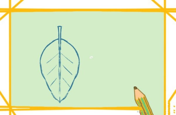 How to draw leaves