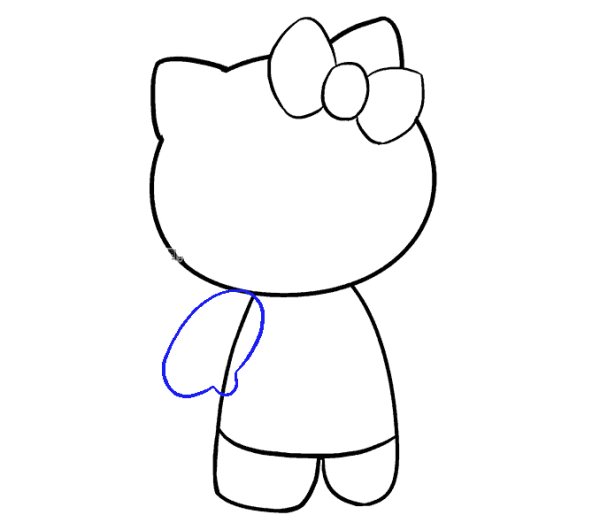 Learn to draw cute Hello Kitty