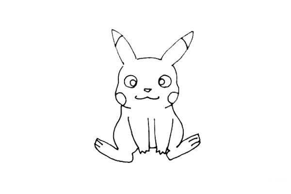 How to draw Pikachu