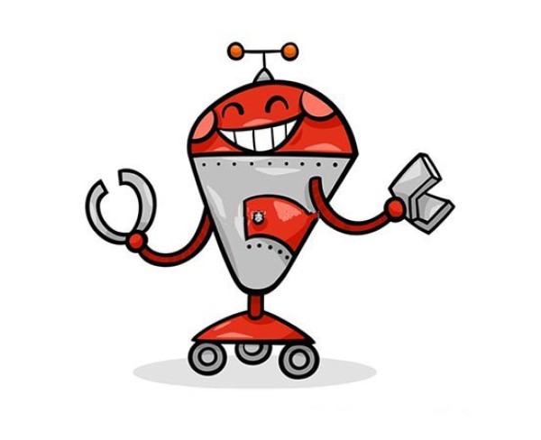 9 Beautiful Robot Simple Drawing Pictures