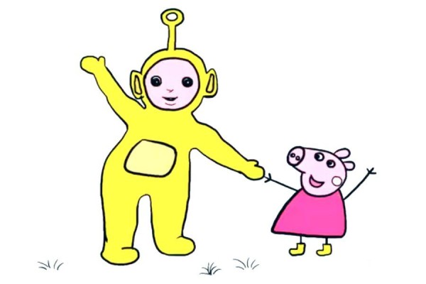 Teletubbies and Peppa Pig