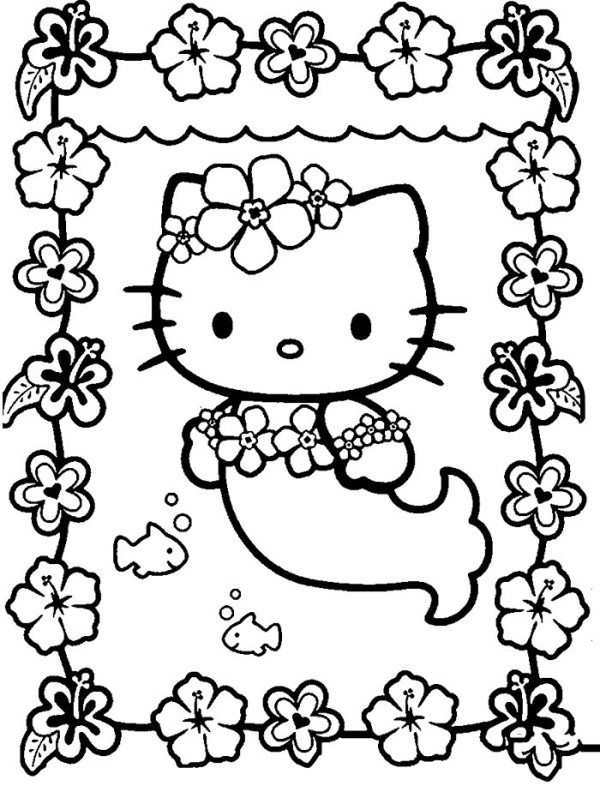 Cute Hello Kitty simple drawing pictures