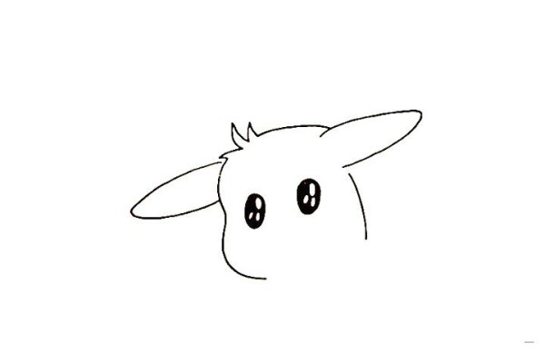 How to draw Pikachu in simple strokes