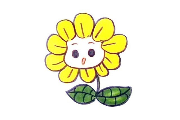 How to draw a sunflower in Plants vs. Zombies