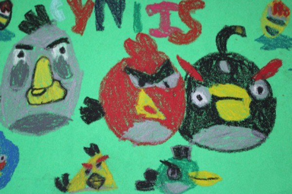 Childrens Prints Angry Birds