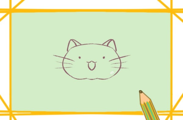 How to draw a soft cat