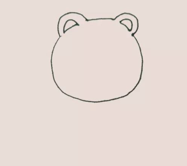 Simple strokes of little bear