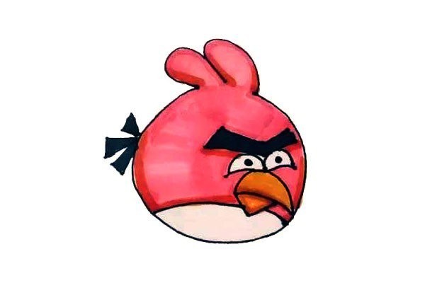 Learn to draw angry birds easily