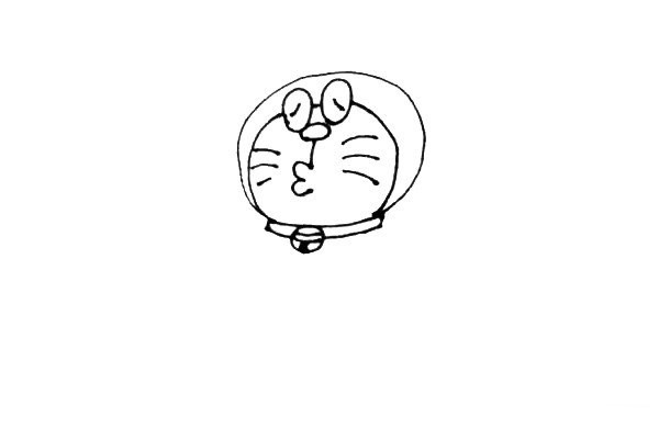 Learn to draw cute Doraemon