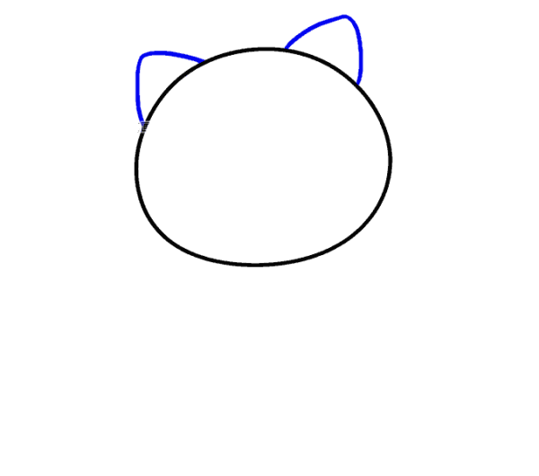 Learn to draw cute Hello Kitty