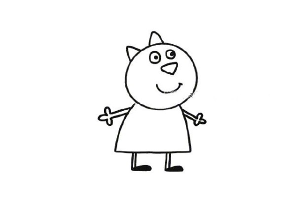 Peppa Pigs friend - Kitten Caddy