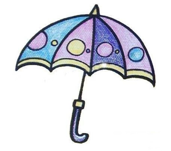 How to draw an umbrella