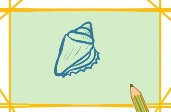 How to draw beautiful conch