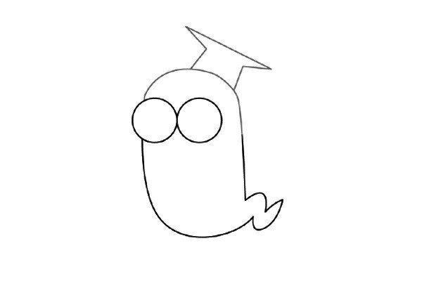 Learn to draw Halloween ghost 7