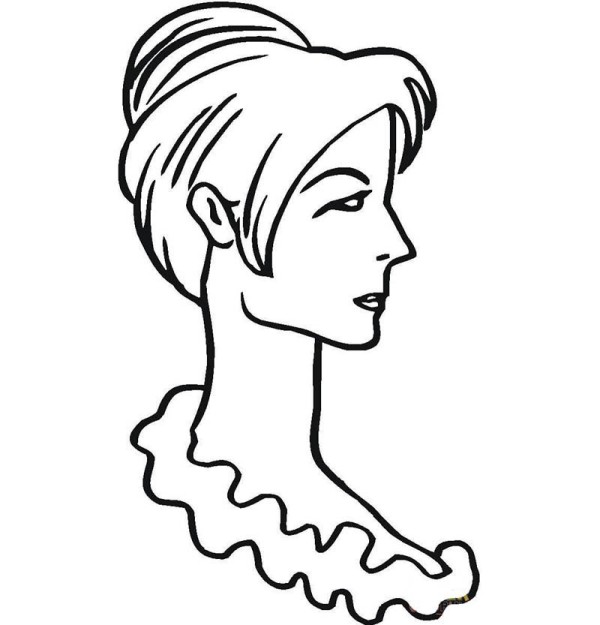 Simple drawing method of elegant ladys avatar