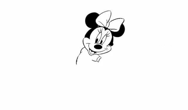 Teach you step by step how to draw Minnie