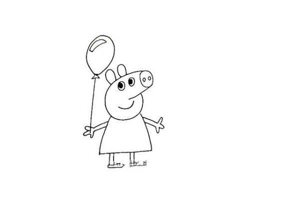 Teach you how to draw Peppa Pig and George