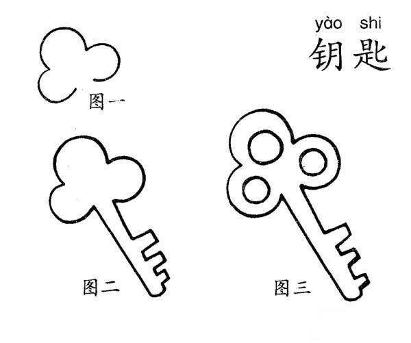 How to draw a key