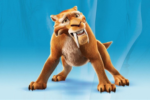 Sabre-toothed tiger-Diego in Ice Age?