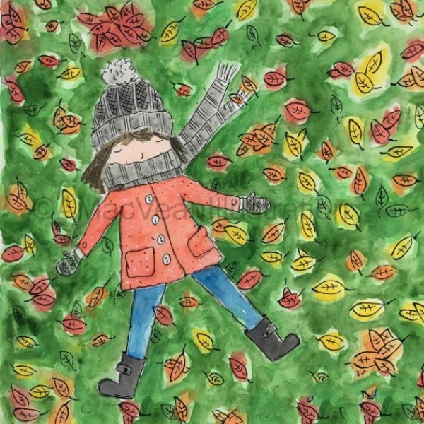 Beautiful Autumn Pictures Childrens Drawings Appreciating Autumn