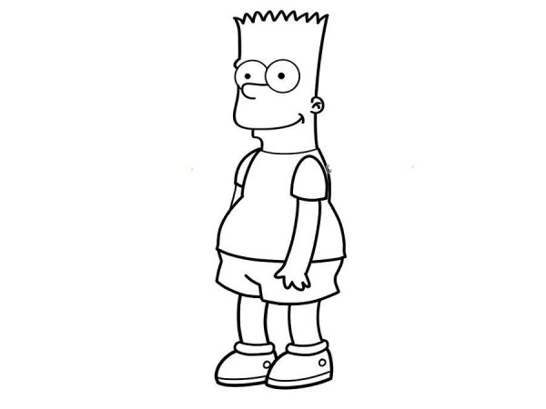 How to Draw Bart Simpson