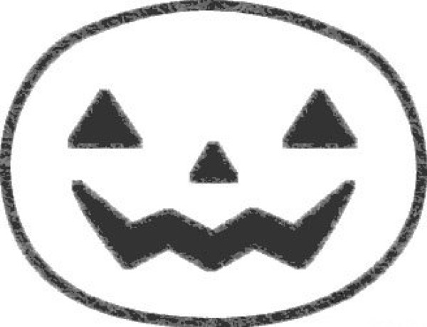 Teach you how to draw a Halloween pumpkin