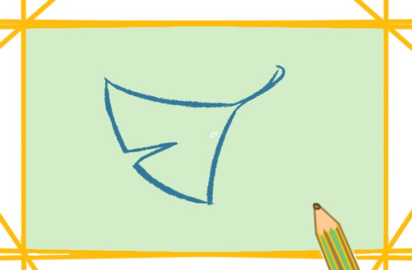 How to draw golden ginkgo leaves