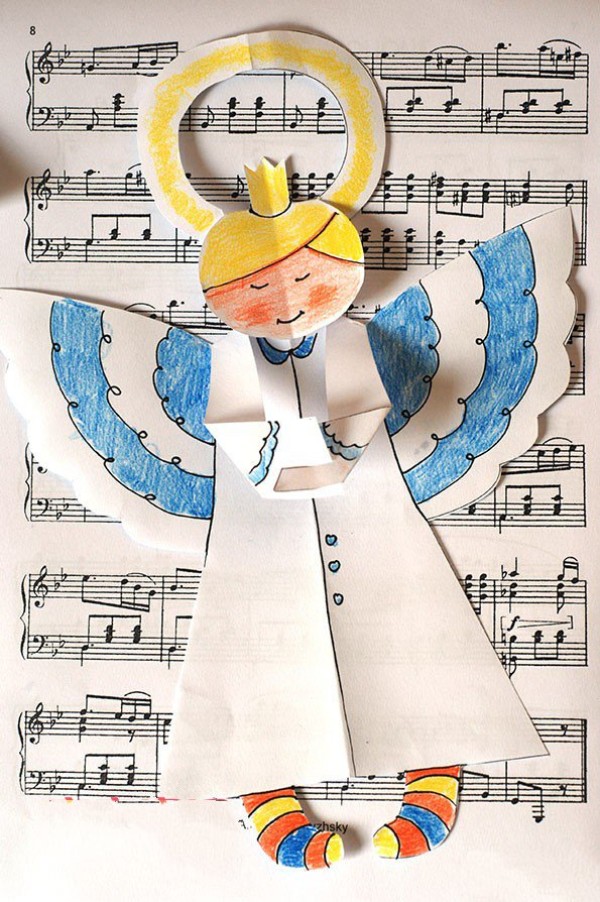 Christmas Eve Little Angel Handmade Method