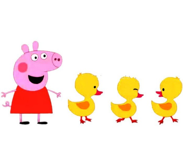 Pink Pig - Peppa Pig Counting Ducks