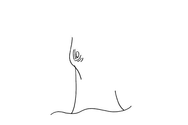 Learn to draw willow tree with simple strokes