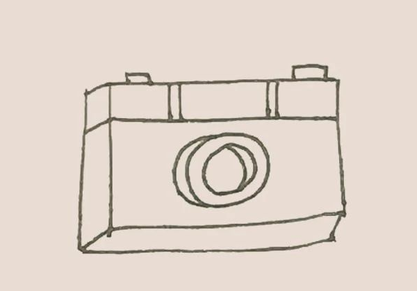 Simple drawing of camera