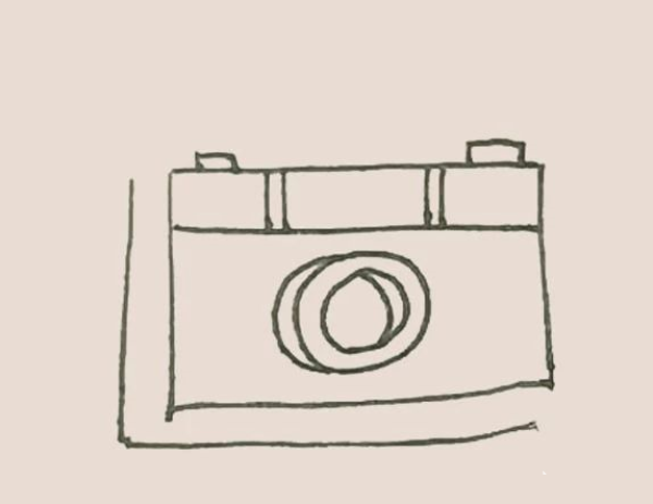 Simple drawing of camera