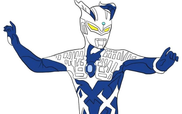 Ultraman Zero moon god form