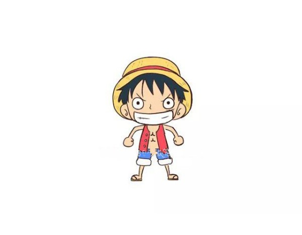 Simple drawing tutorial: Draw Luffy from One Piece