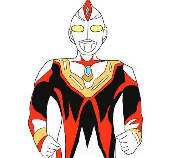 Ultraman Dyna dark form