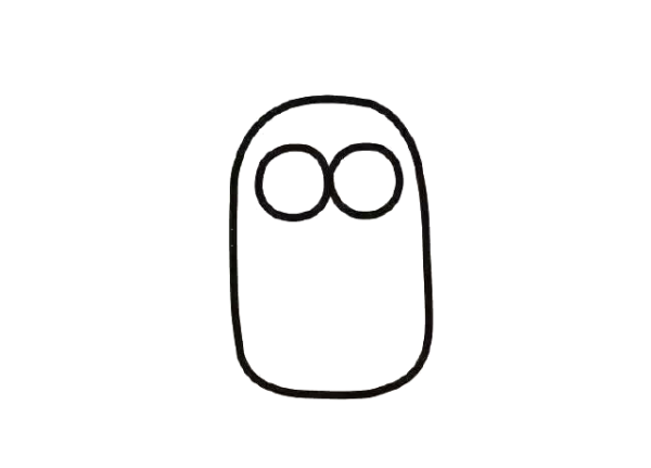 Teach you step by step how to draw Minions