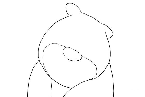 How to draw cute bear Er